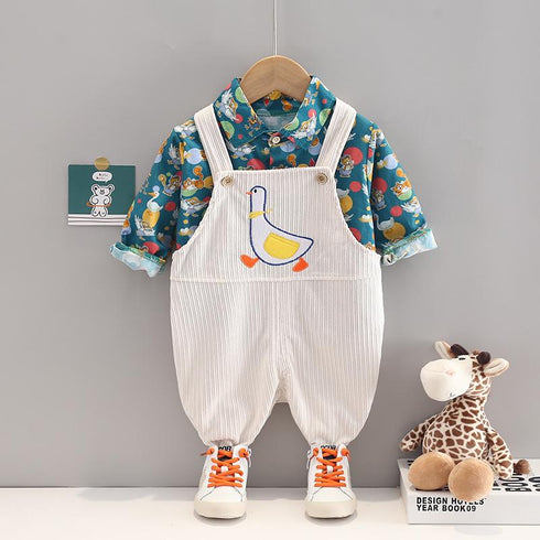 Children's Spring and Autumn Two-Piece Set